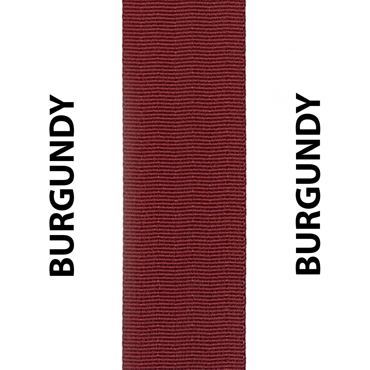 Burgundy Seat Belt Webbing Replacement Strap